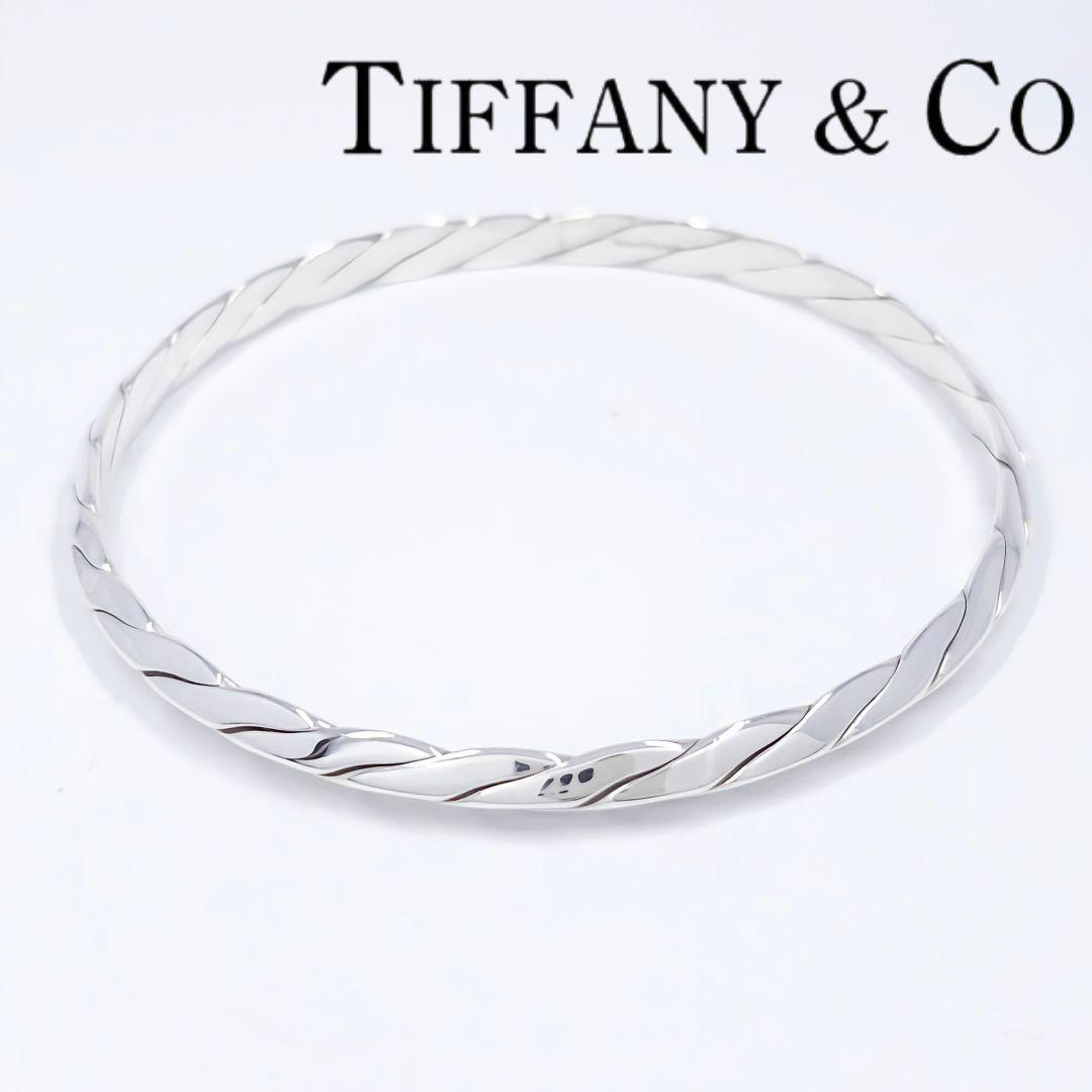 ✨極美品✨ティファニー ナイフエッジ ツイスト バングル ブレスレット