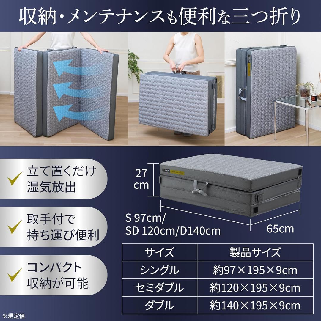 GOKUMIN マットレス 【ダブルサイズ】