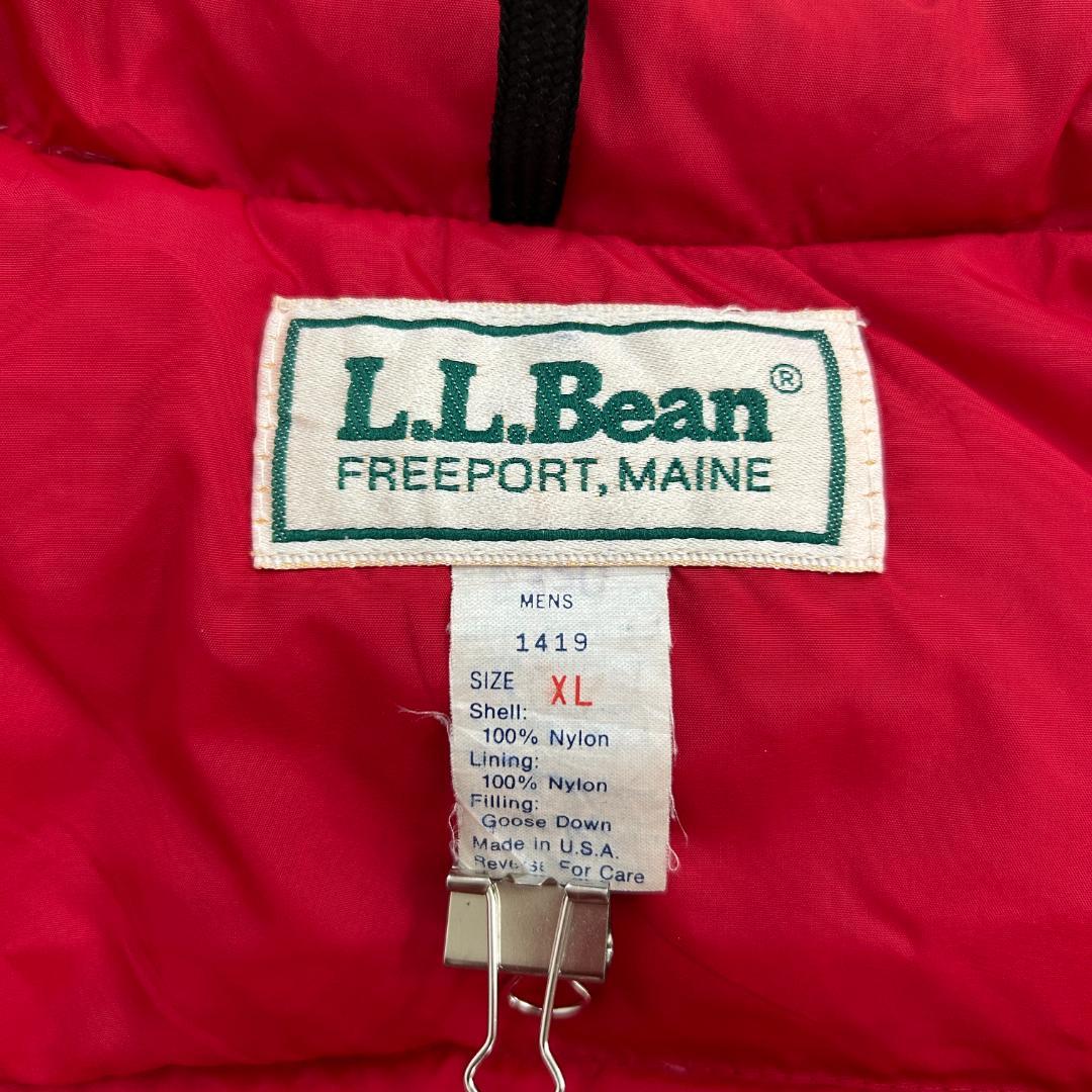 R*u様 70s〜　USA製　エルエルビーン　ヴィンテージダウンベスト　古着　レ