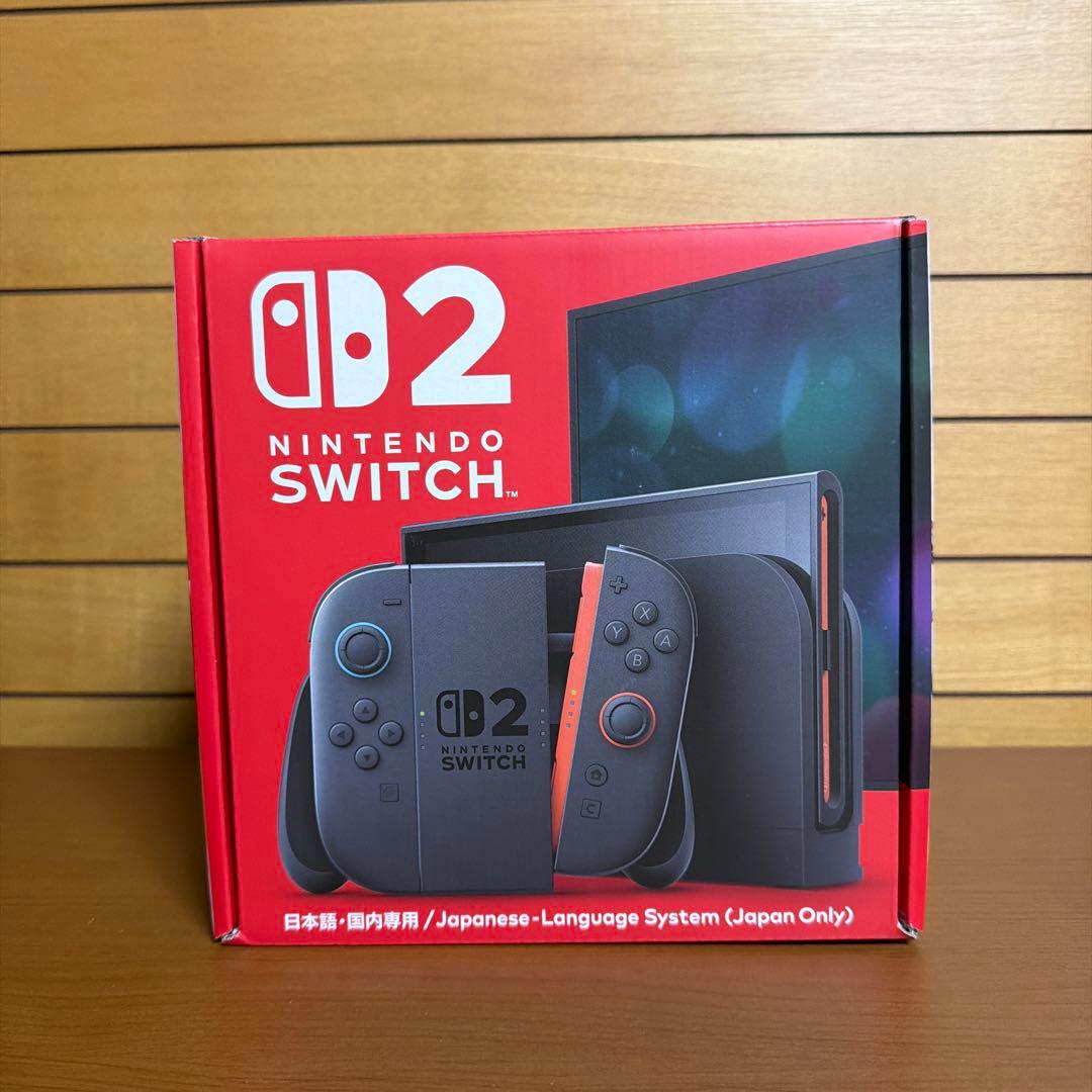 Nintendo Switch 2 日本語専用　未開封　レシート付き