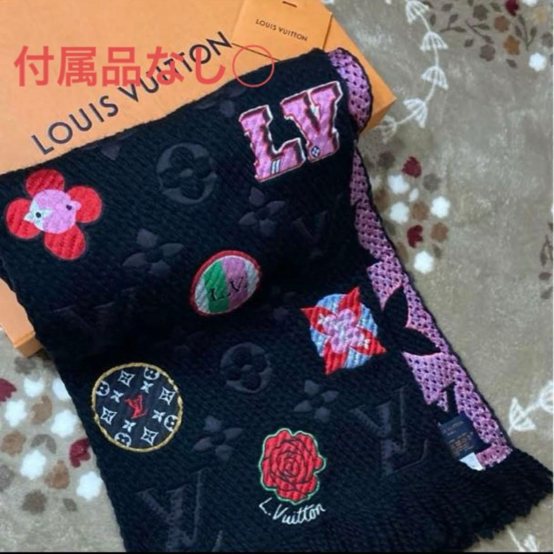 Louis Vuitton ロゴマニア レインボー レア品【美品】マフラー