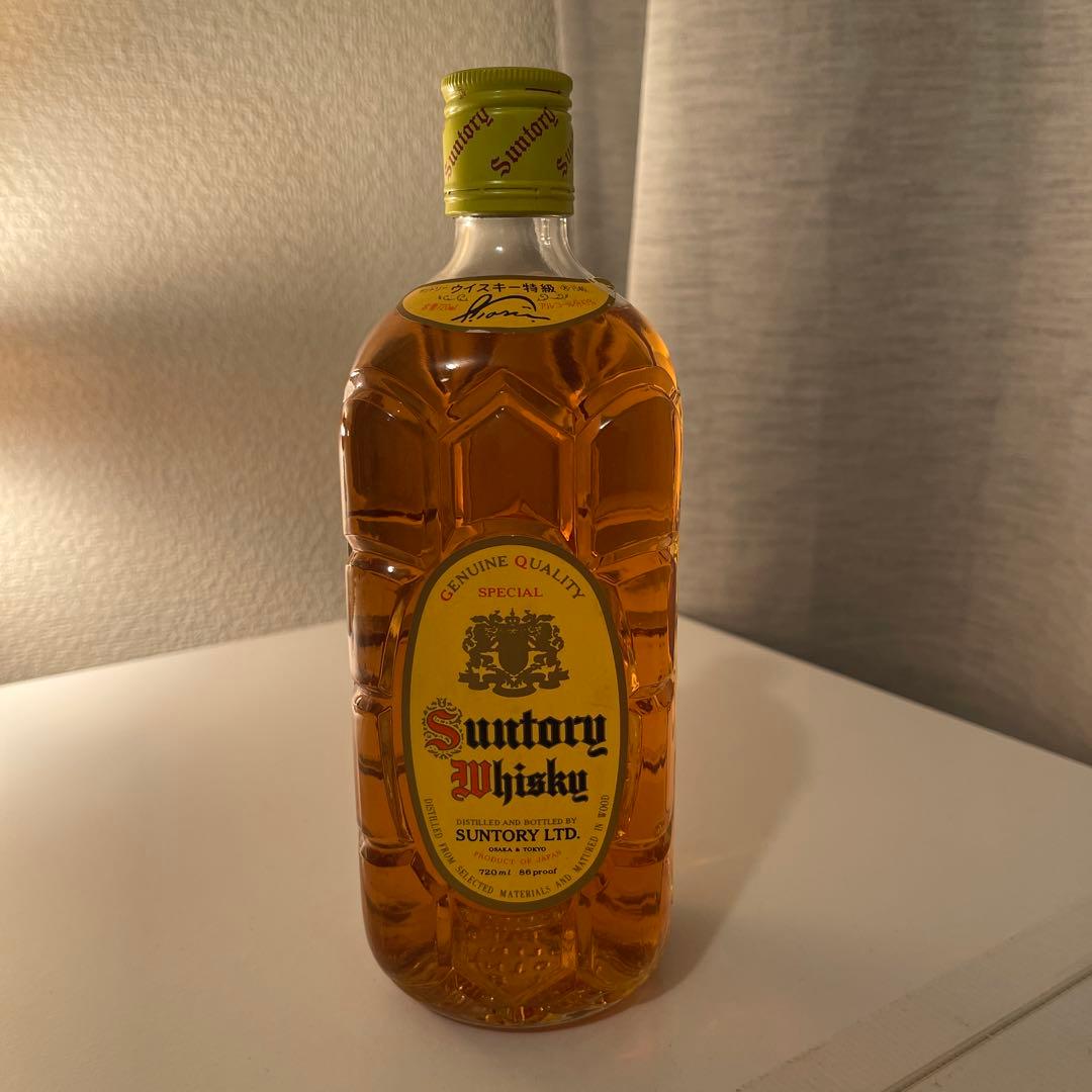 未開封古酒 初期　サントリー 角 特級　720ml 43％ 70年代