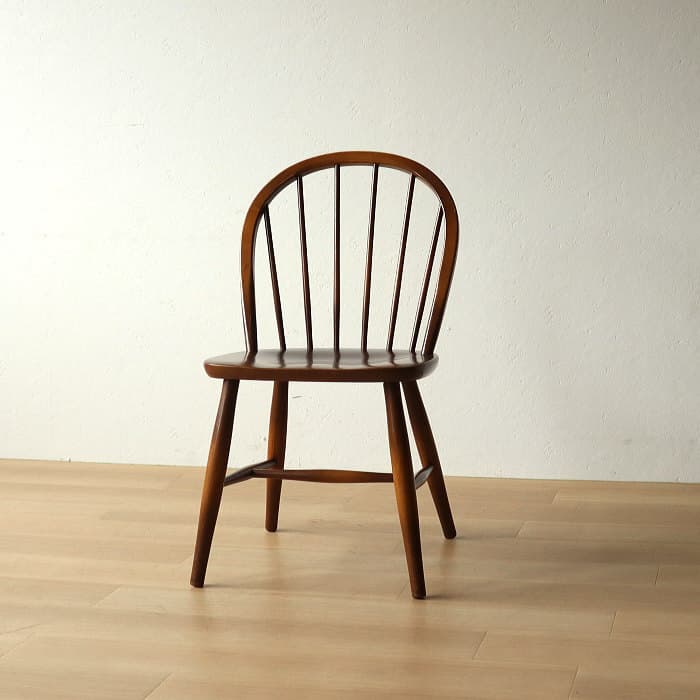 アンティーク 飛騨産業 キツツキ ウィンザーチェア ブナ材 無垢材③