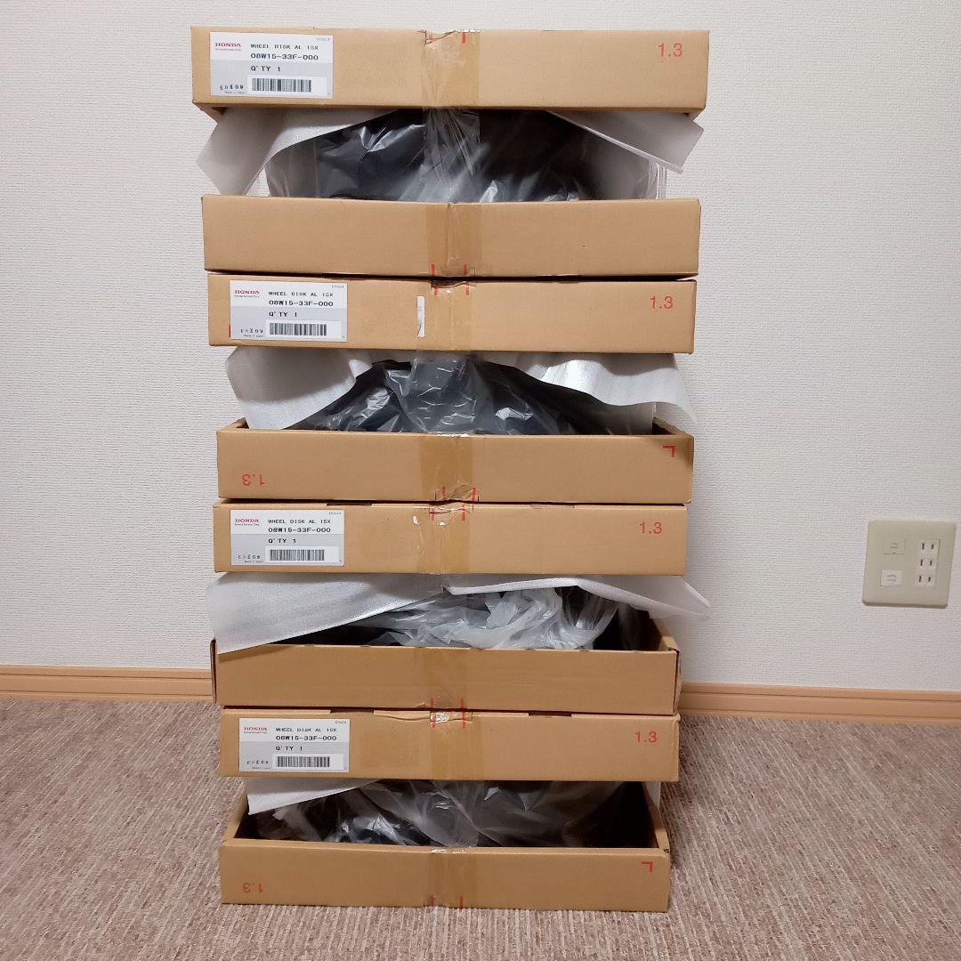 【新品未使用】新型フリードクロスター 15インチ純正アルミホイール 4本セット②