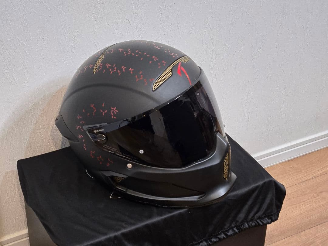 RUROC ATLAS3.0 マットブラック Mサイズ カスタム塗装 付属品あり