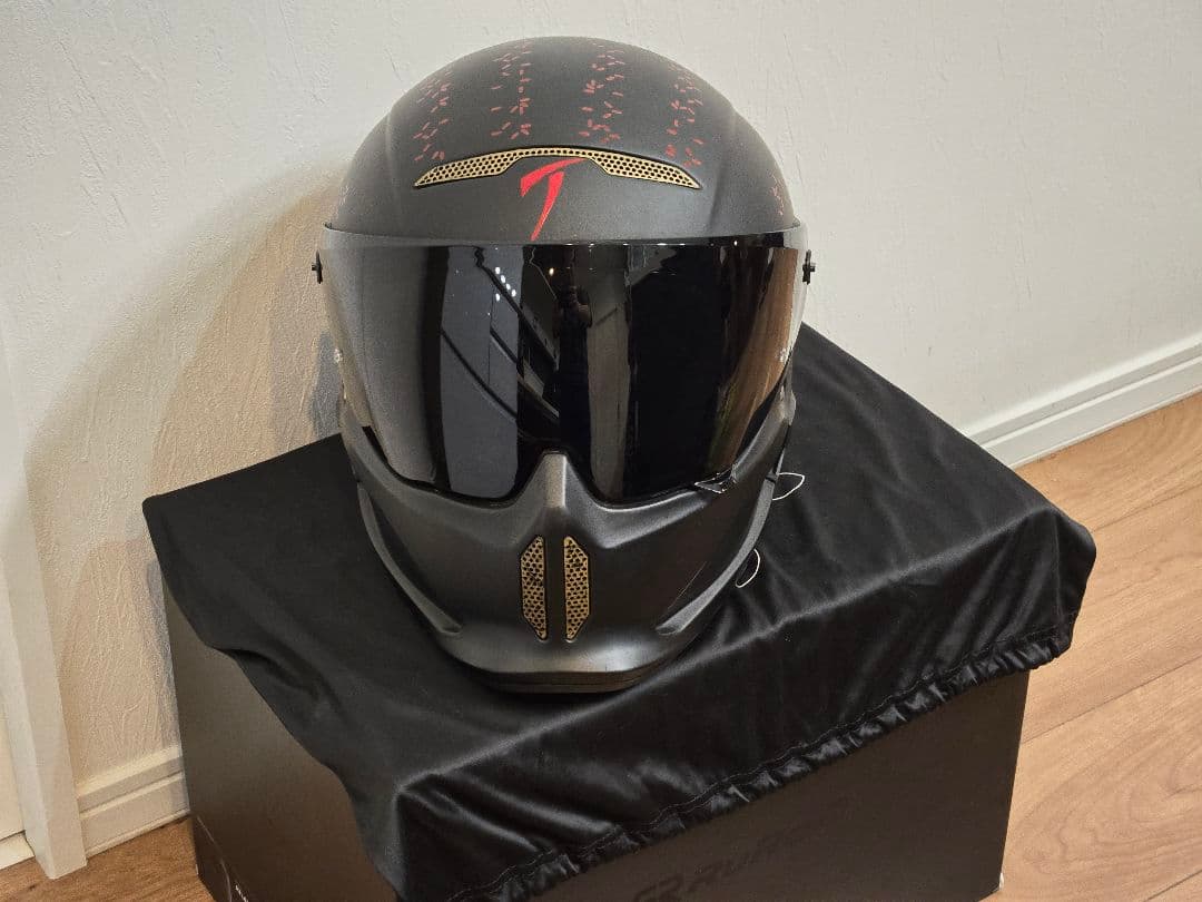 RUROC ATLAS3.0 マットブラック Mサイズ カスタム塗装 付属品あり
