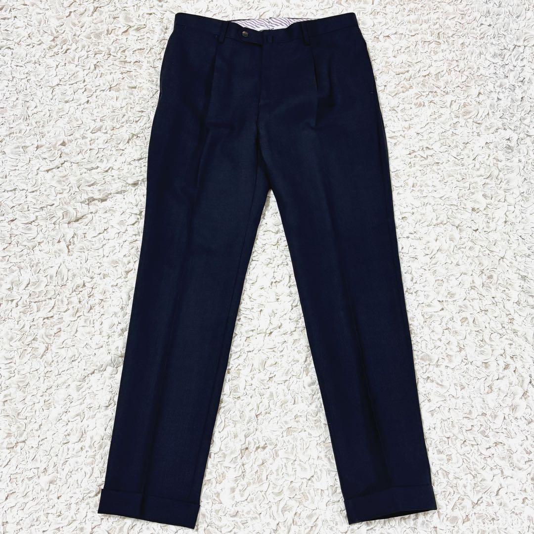 美品 アルチザン マーチンソン スーツ セットアップ シングル ネイビー L