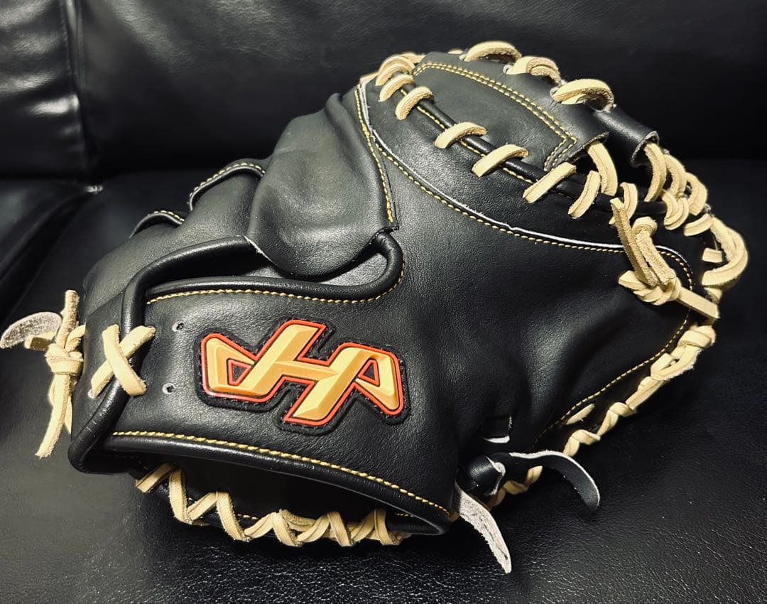 ハタケヤマ 軟式 ミット クロス締めカスタム HATAKEYAMA M8 谷繁型