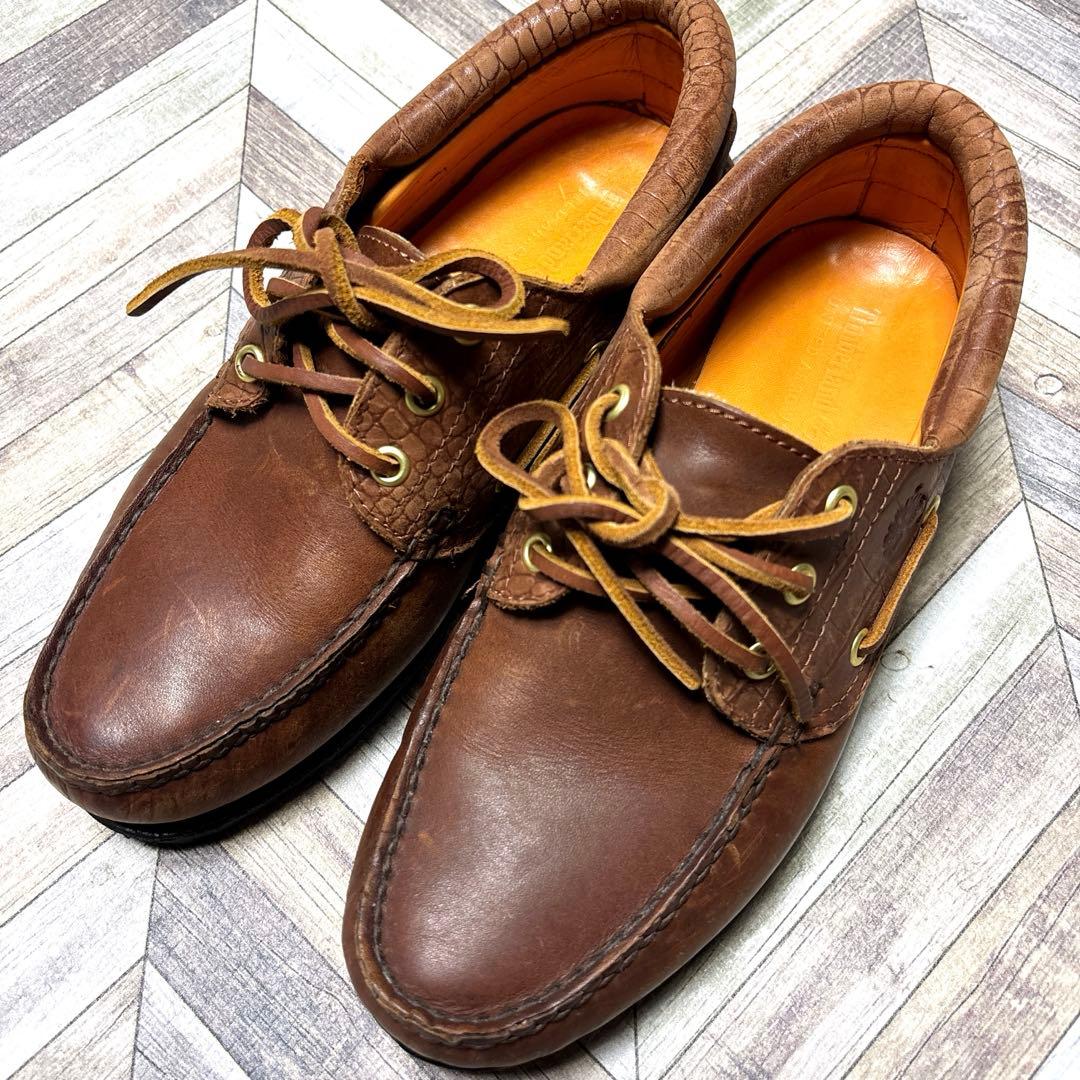 希少 ティンバーランド アローズ別注 デッキシューズ 3eye ボートシューズ