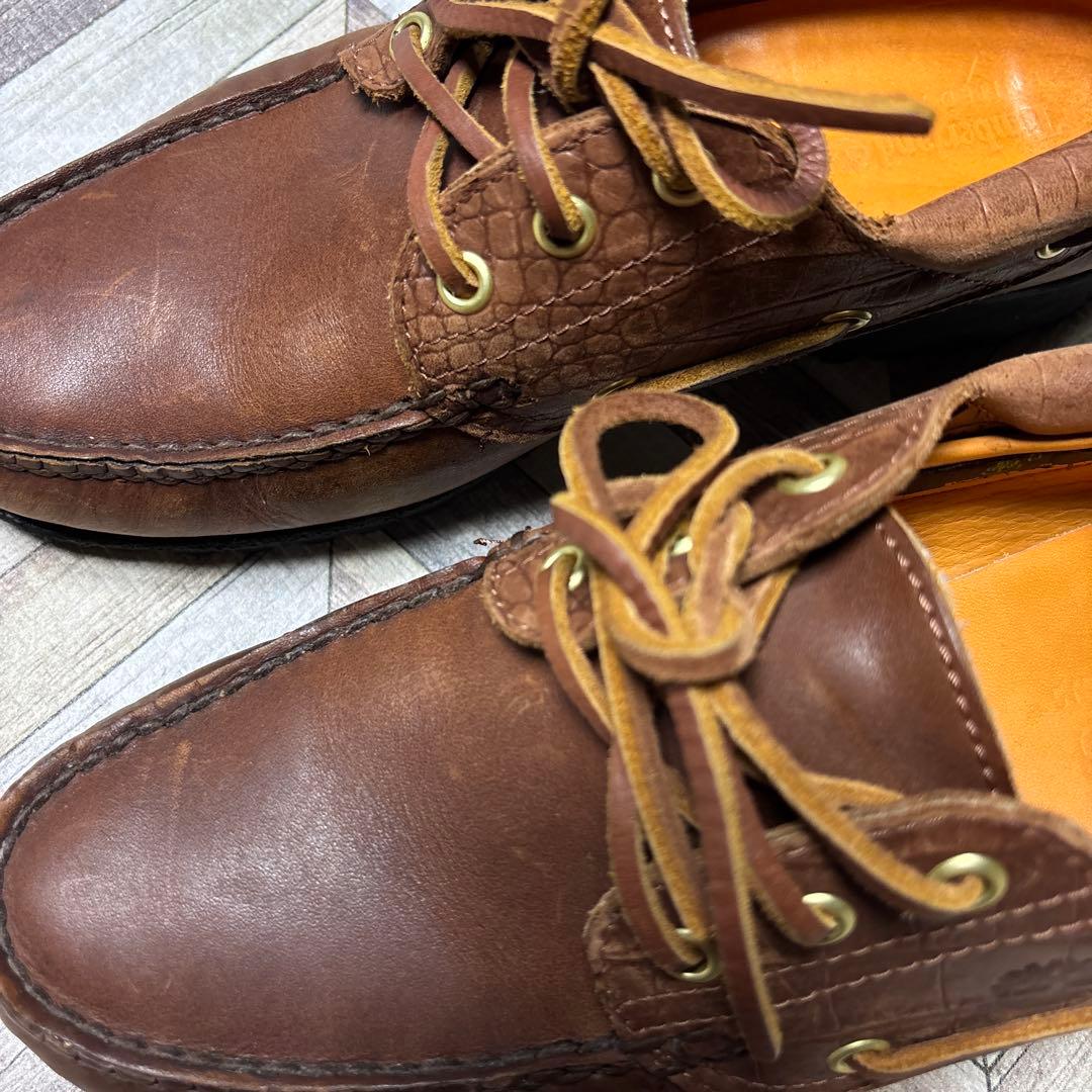 希少 ティンバーランド アローズ別注 デッキシューズ 3eye ボートシューズ