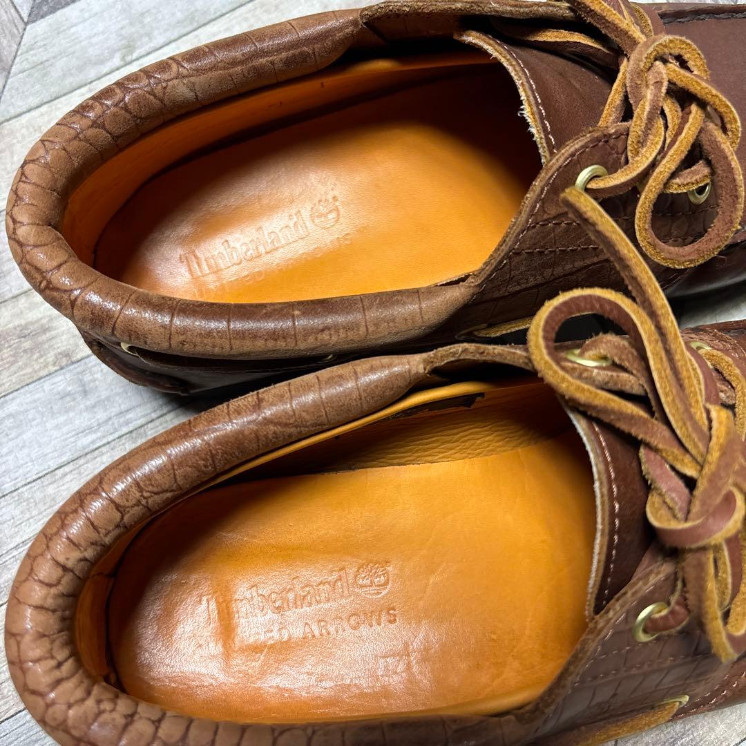 希少 ティンバーランド アローズ別注 デッキシューズ 3eye ボートシューズ