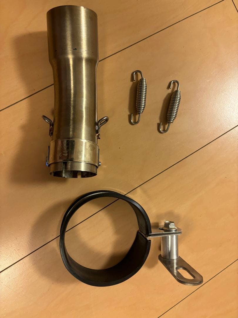 ニンジャ400 LCIPARTS ショートチタン スリップオン マフラー