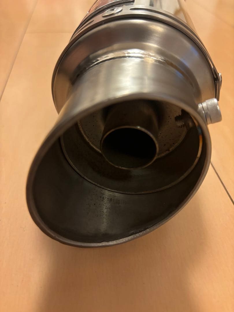 ニンジャ400 LCIPARTS ショートチタン スリップオン マフラー