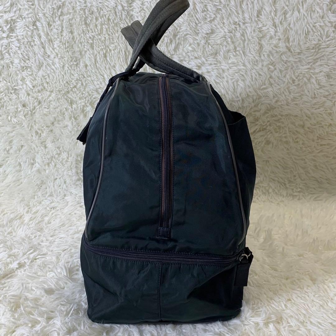 PRADA SPORTS ボストンバッグ ナイロン 南京錠カデナ Gカード付き