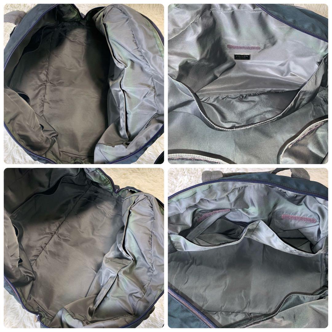 PRADA SPORTS ボストンバッグ ナイロン 南京錠カデナ Gカード付き