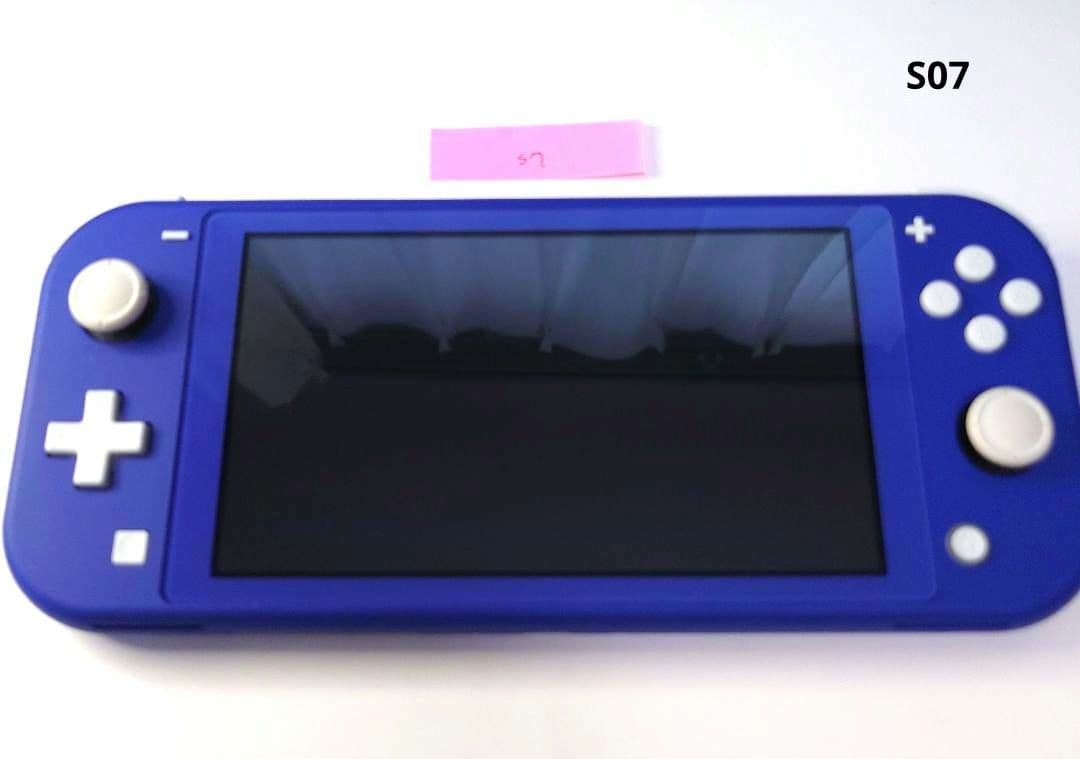 【中古】Nintendo Switch Lite 本体 ブルー 箱・充電器付き