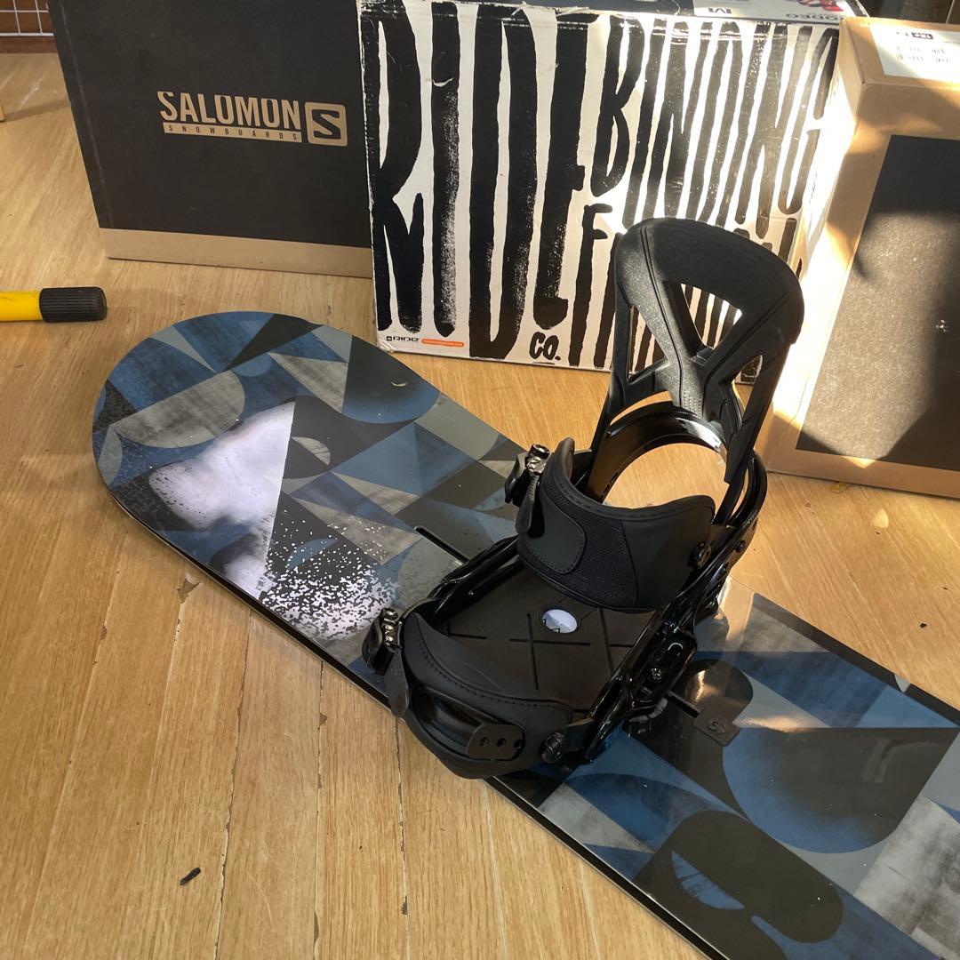 BURTON　バートンスノーボードセット　CUSTOMバインディング付