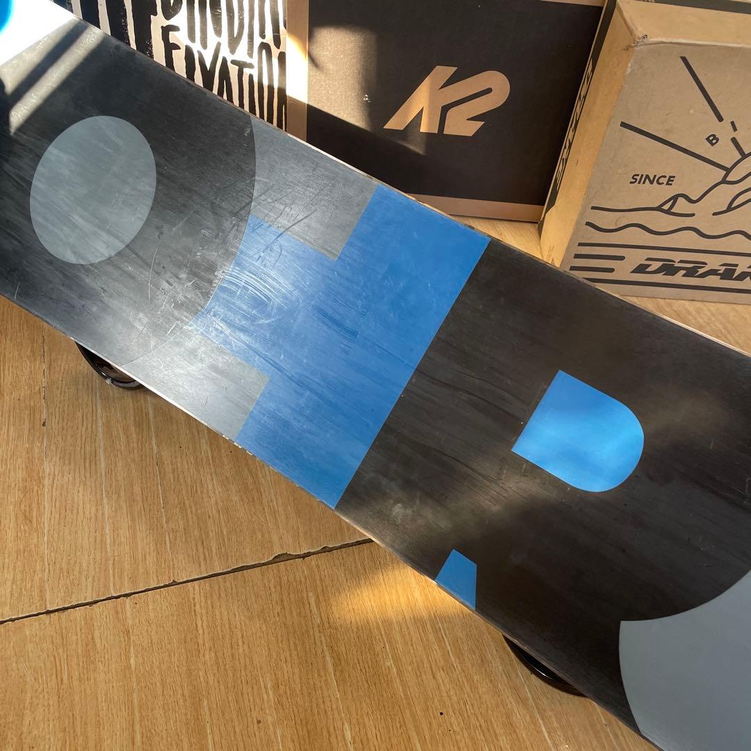 BURTON　バートンスノーボードセット　CUSTOMバインディング付