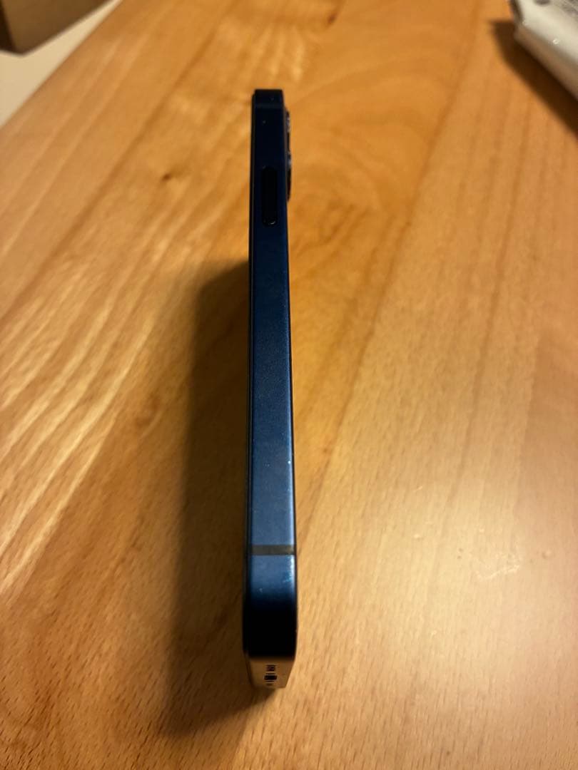 iPhone 12 mini 64GB ブルー 液晶交換有 Face ID不可