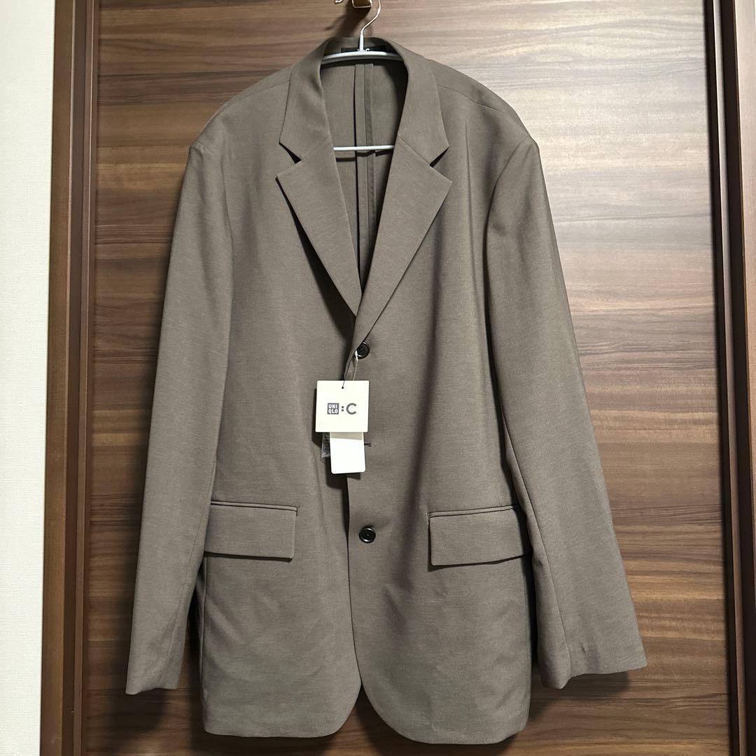 ユニクロC 感動ジャケットXL・感動タックパンツL セット