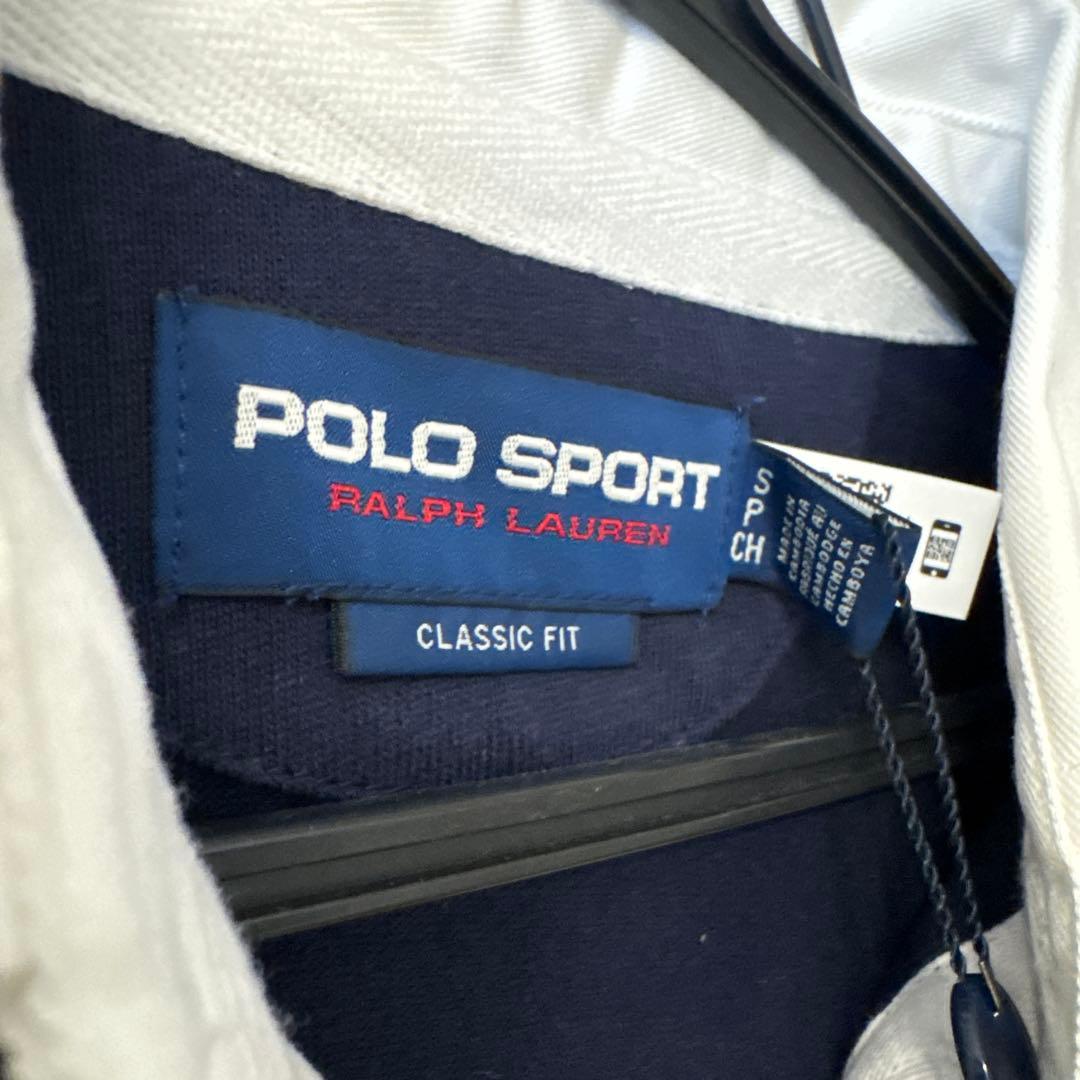 POLO SPORT Ralph Lauren ポロシャツ ネイビー/ホワイト