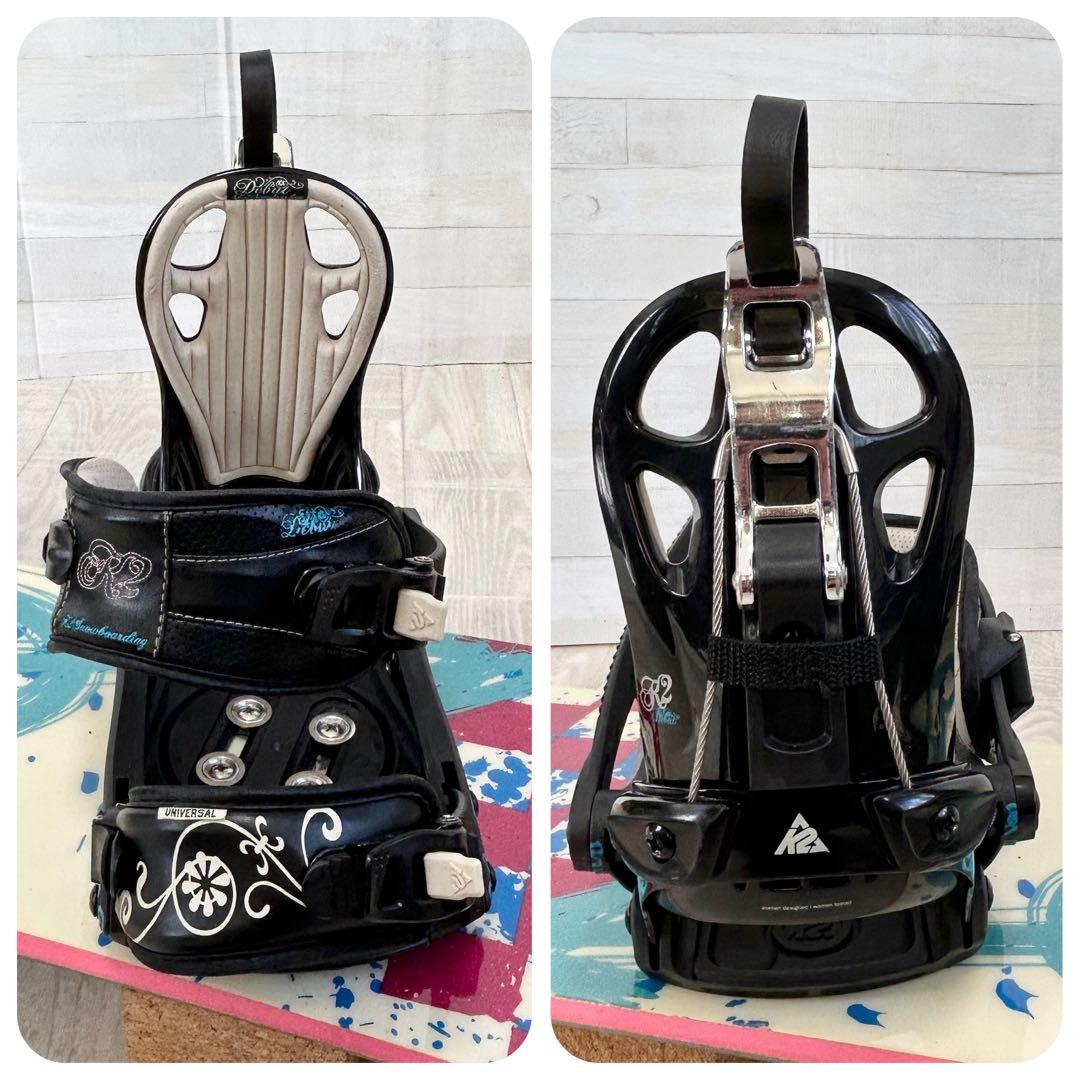 レディースボードセット　SABRINA 145㎝　K2 Mサイズ　ブーツ 23㎝