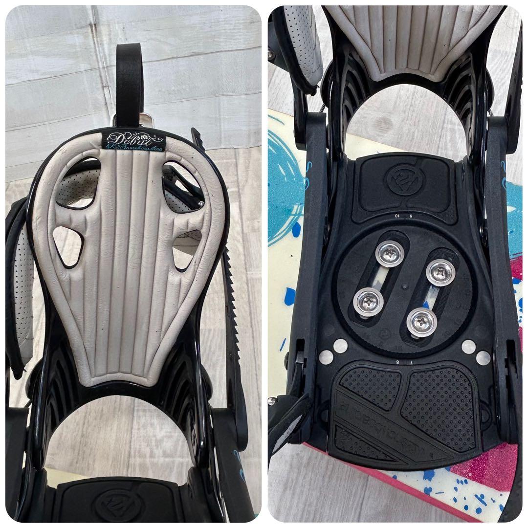 レディースボードセット　SABRINA 145㎝　K2 Mサイズ　ブーツ 23㎝