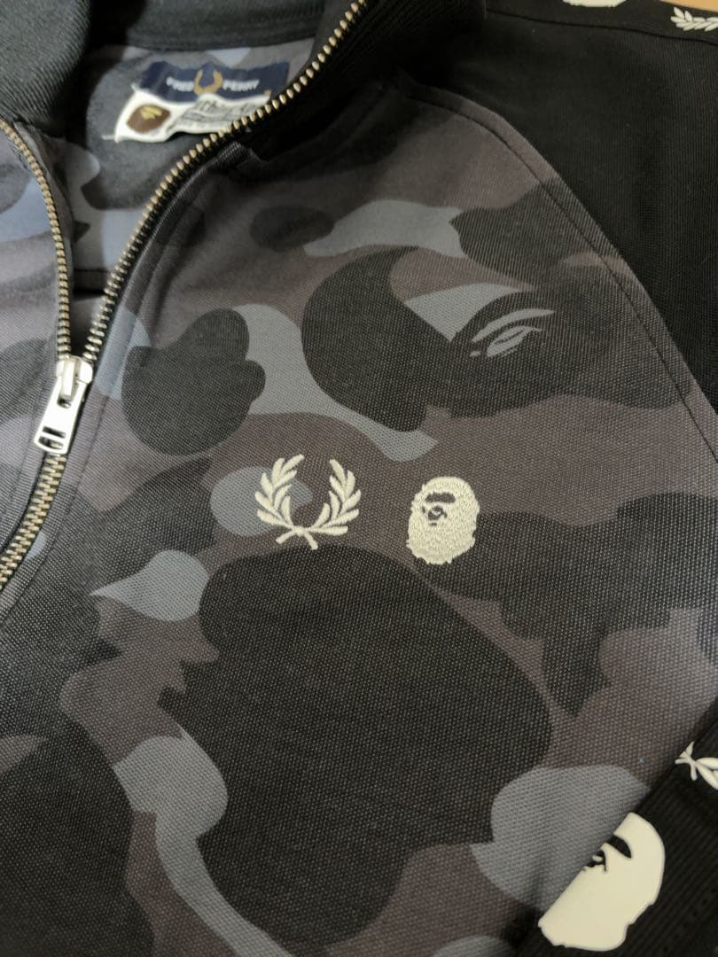 早い者勝ち！BAPE FRED PERRY CAMO TRACK JACKET