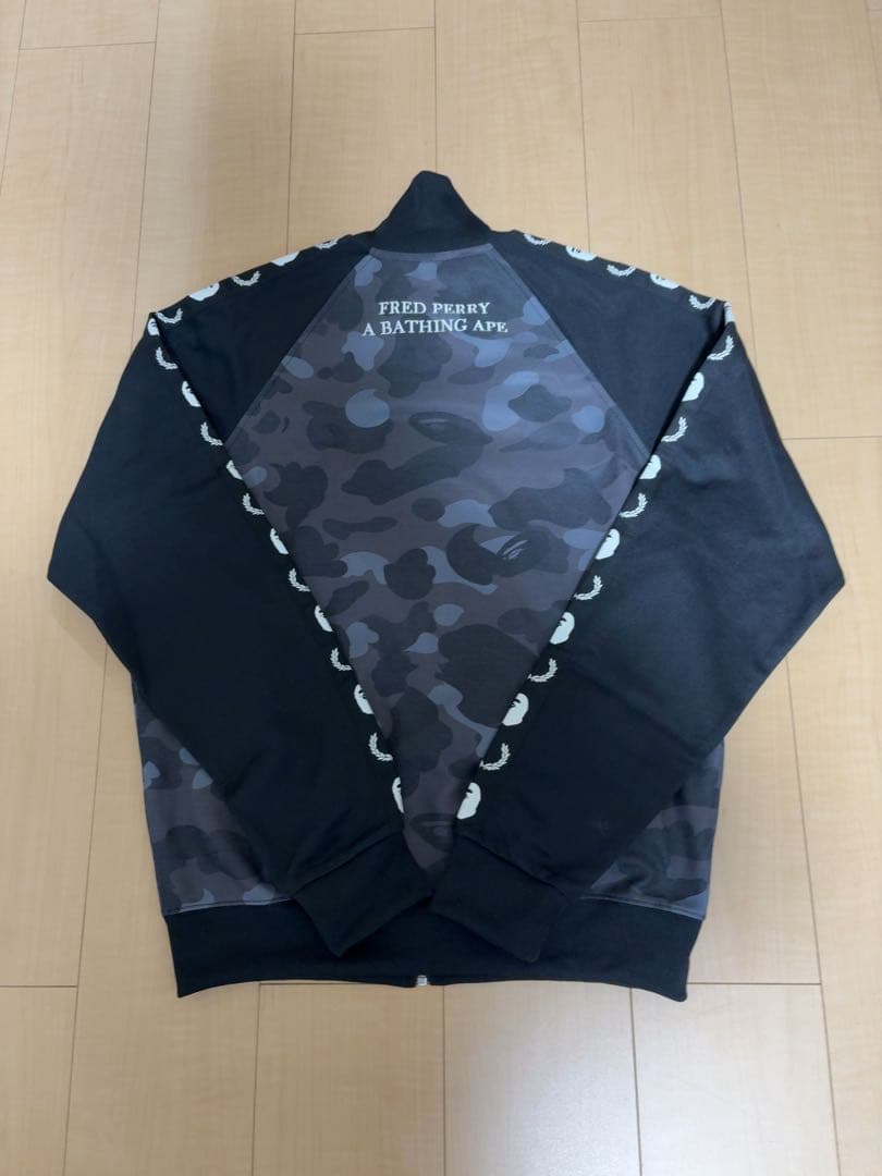 早い者勝ち！BAPE FRED PERRY CAMO TRACK JACKET