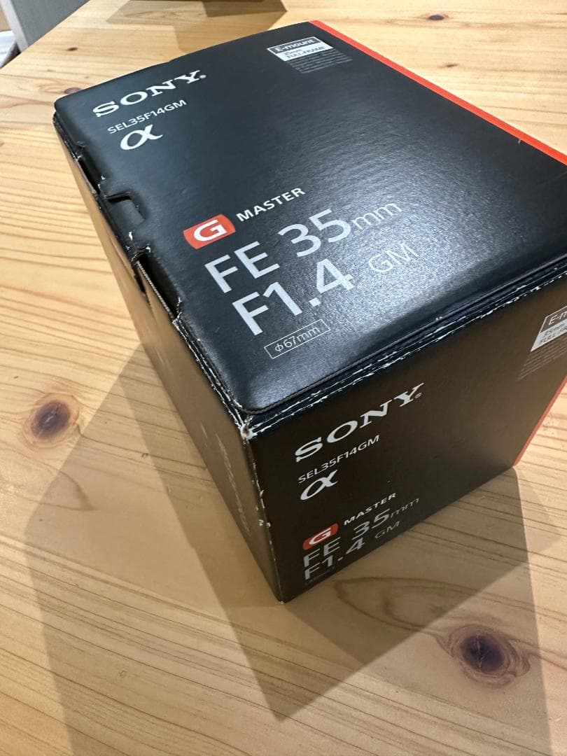 レンズ(単焦点) SEL35F14GM / FE 35mm F1.4 GM