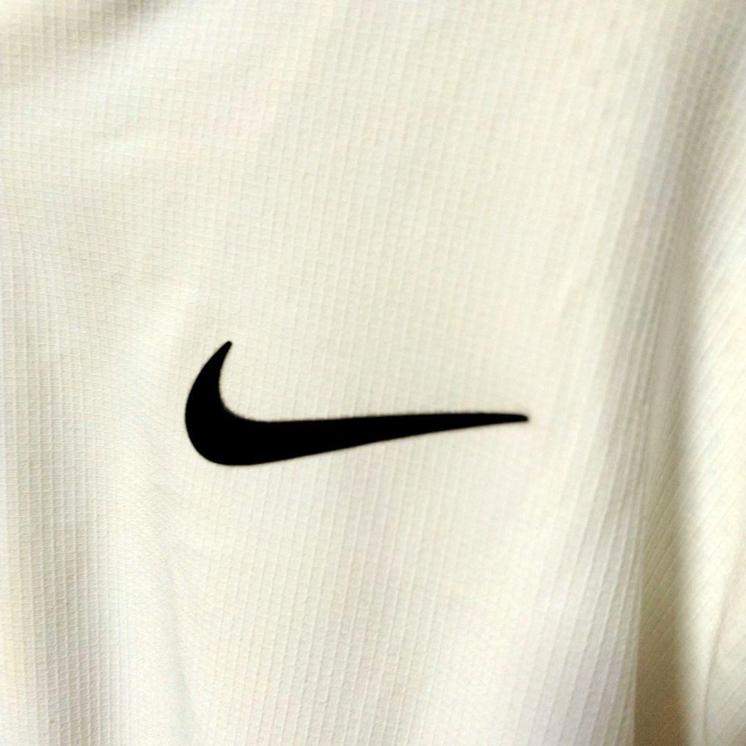 ナイキドライフィットラファエル・ナダル 白/クリーム ウォームアップジャケット