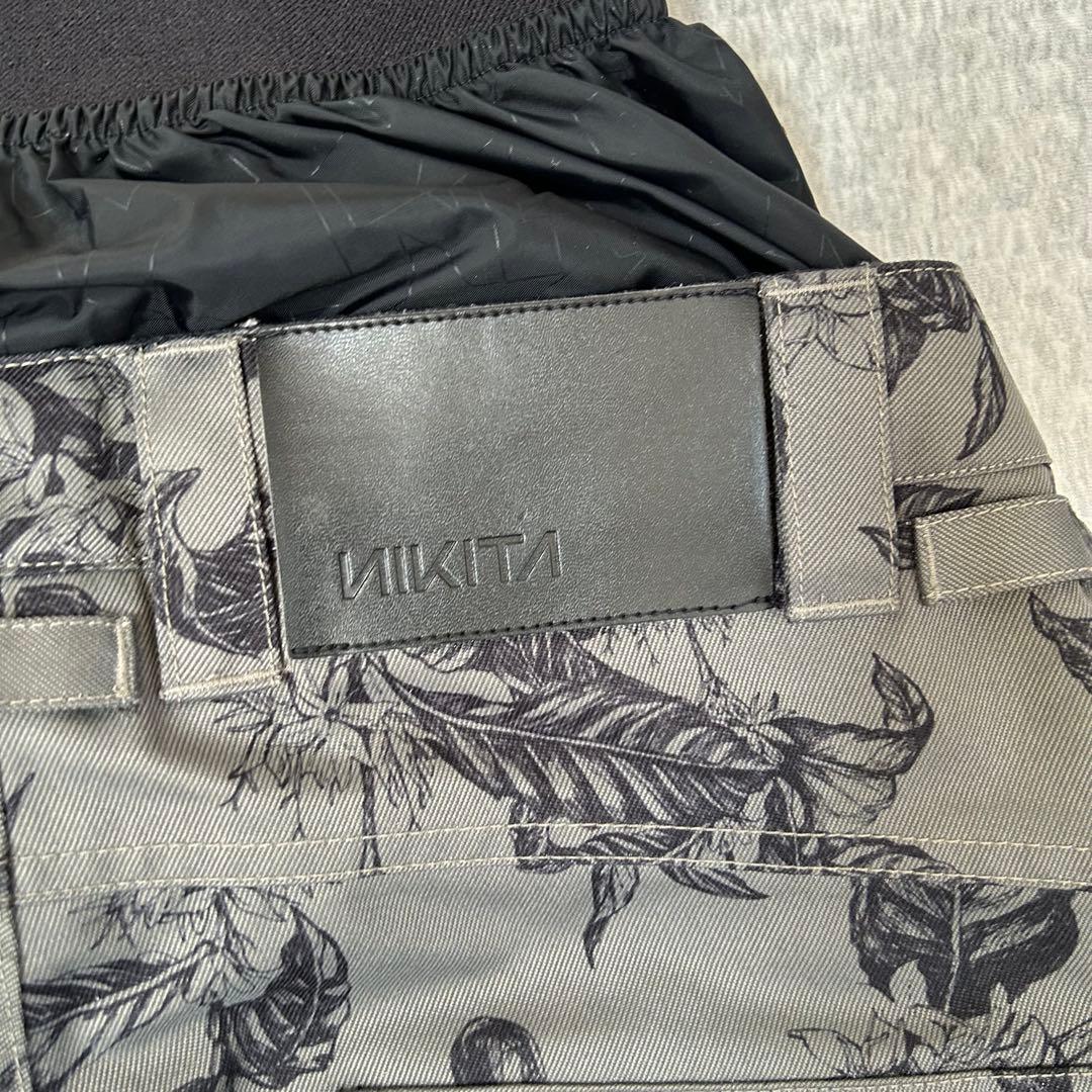 NIKITA 花柄 スノーボードパンツ 美品