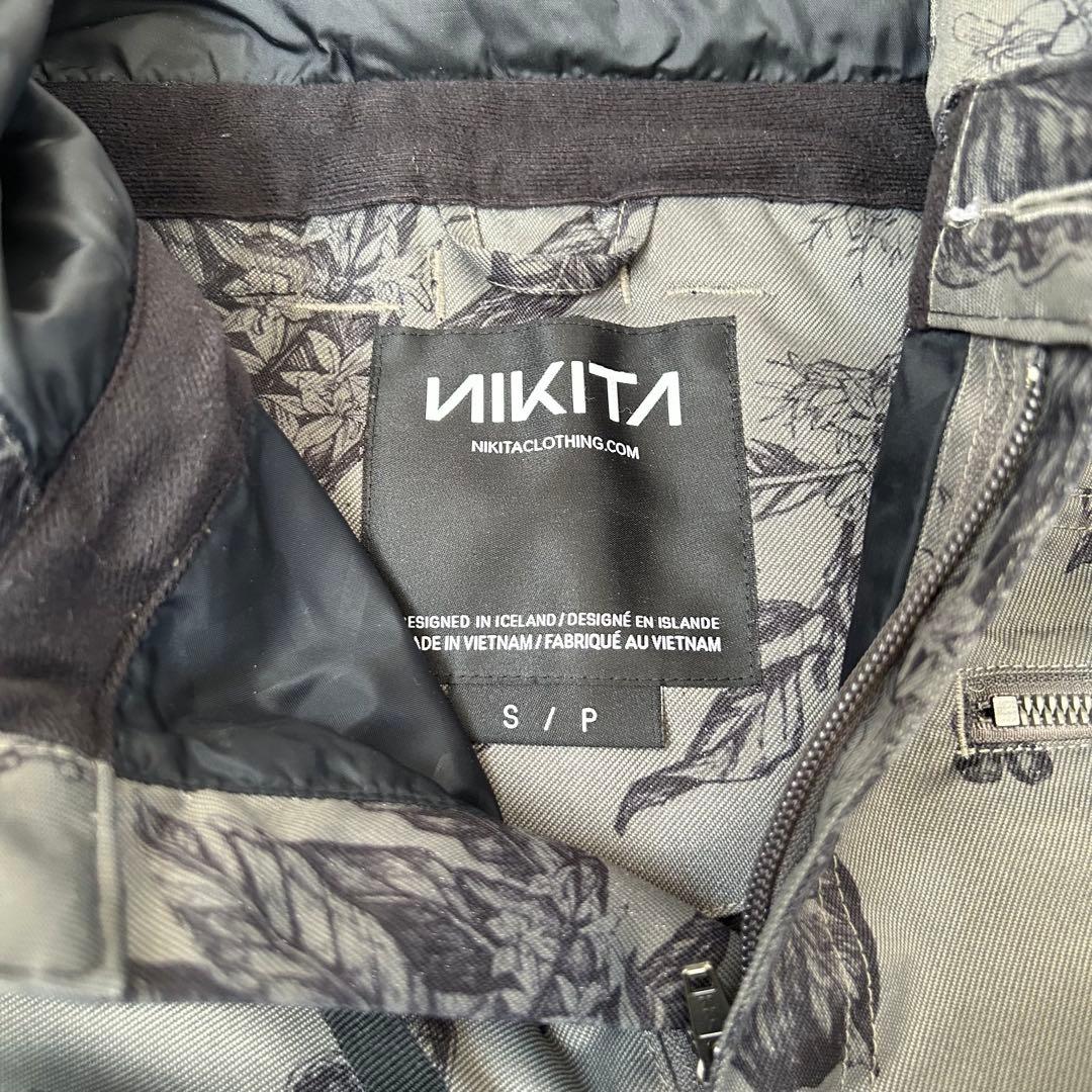NIKITA 花柄 スノーボードパンツ 美品