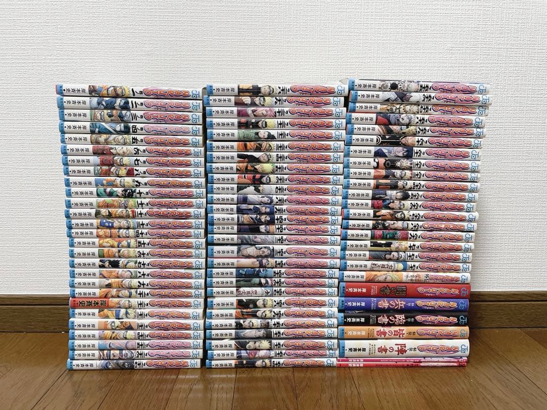 NARUTO ナルト　1〜72 全巻　関連本8冊