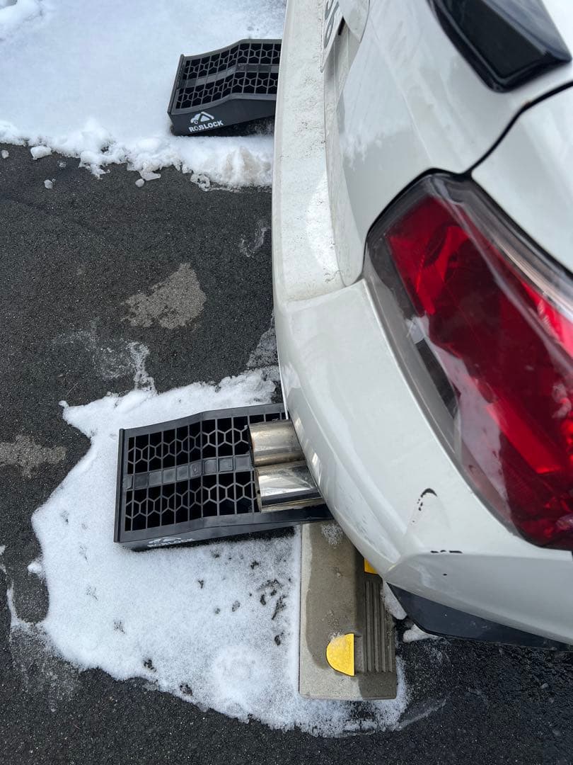 インプレッサg4 GJ系　ワンオフデュアルマフラー