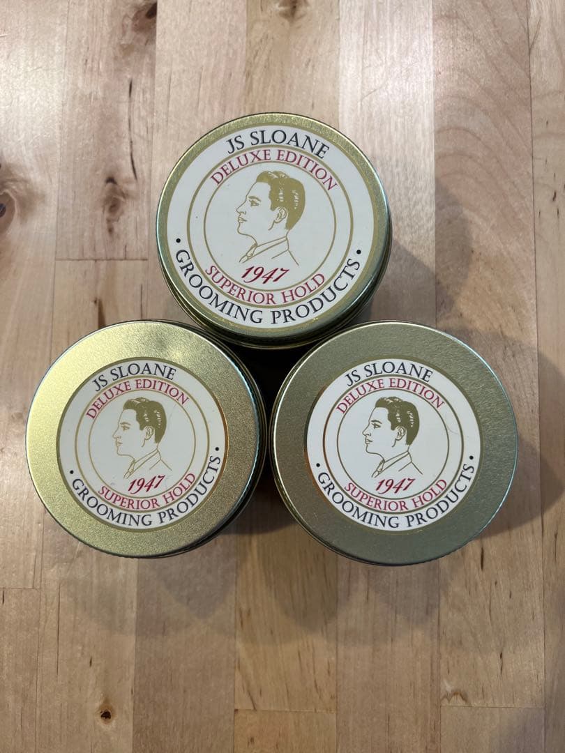 JS SLOANE デラックスエディション ヘアバーム 118g 3個セット