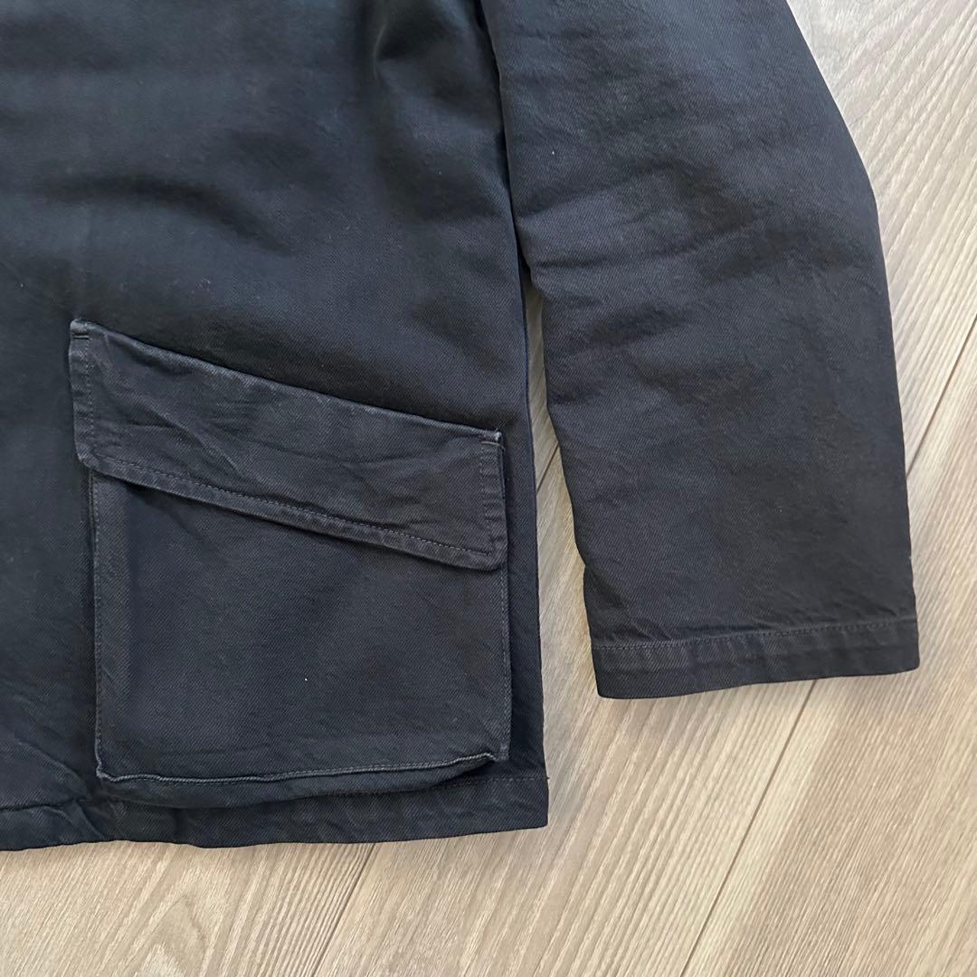 【A.P.C】GARMENT DYED VINTAGE COVERALL BLK