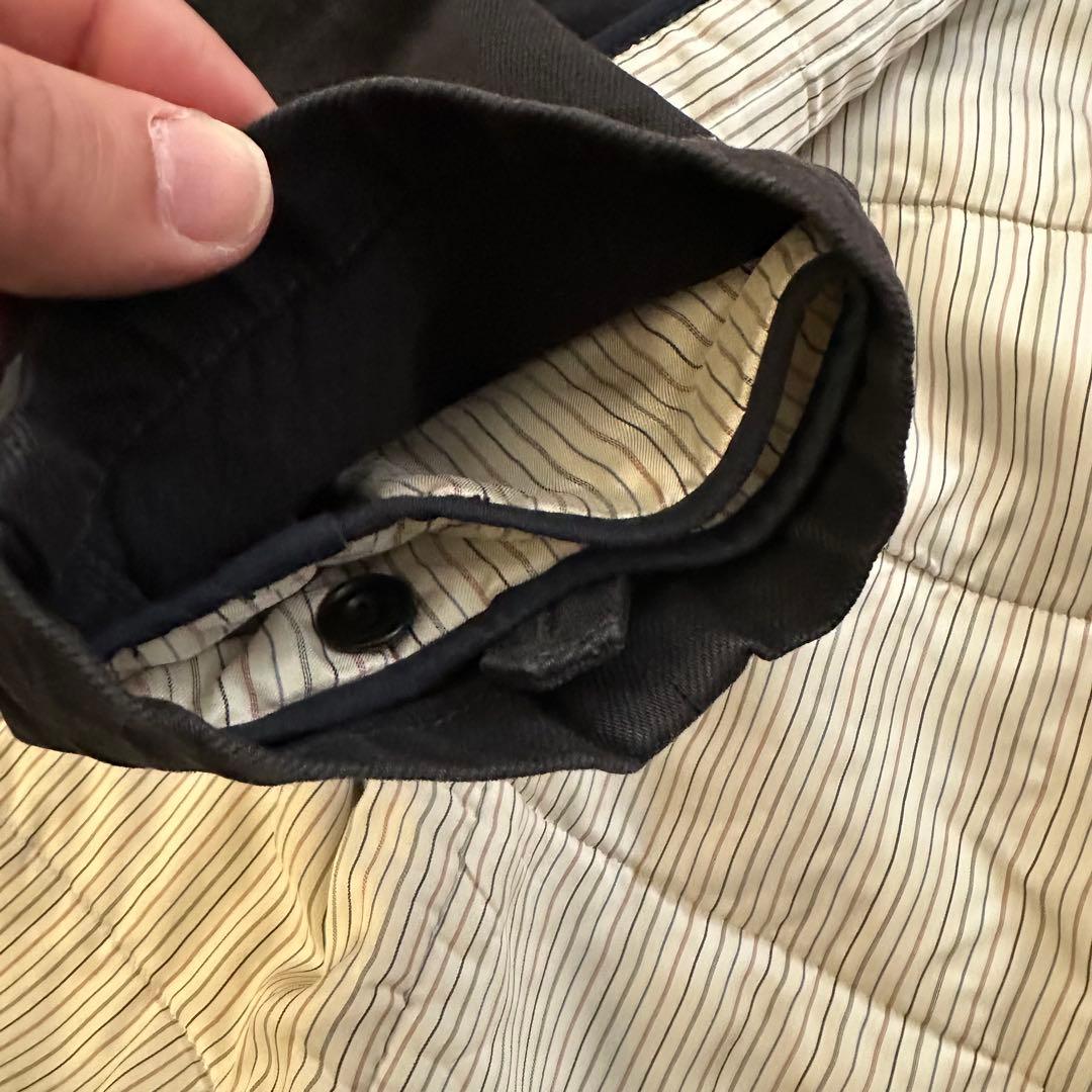 【A.P.C】GARMENT DYED VINTAGE COVERALL BLK