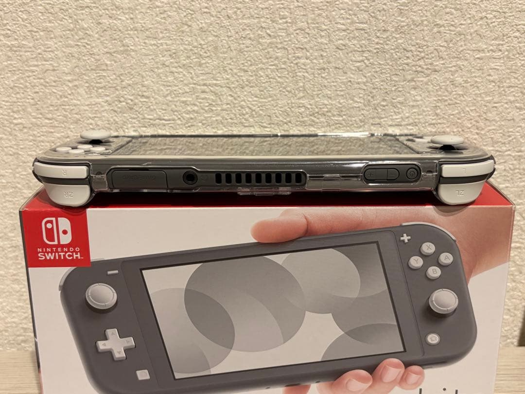 Nintendo Switch Lite グレー 本体　使用数回