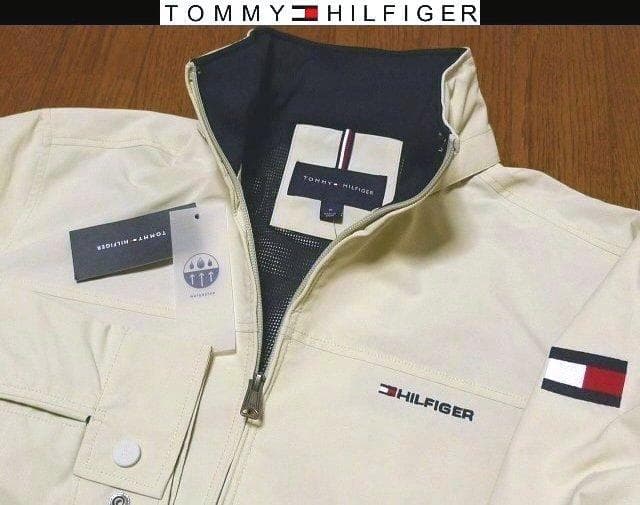 L日本サイズ位新品トミーヒルフィガーUSA限定ジャケット耐風耐水 シッカリ素材