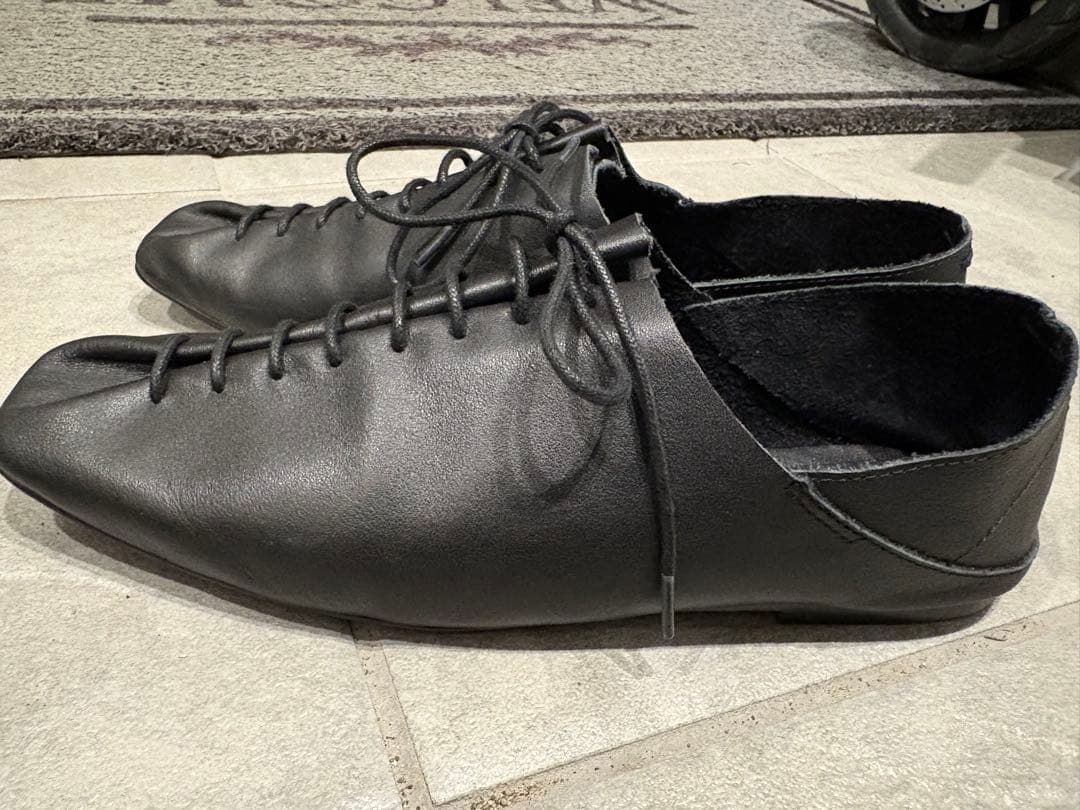 TODAYFUL Laceup Leather Shoes ブラック