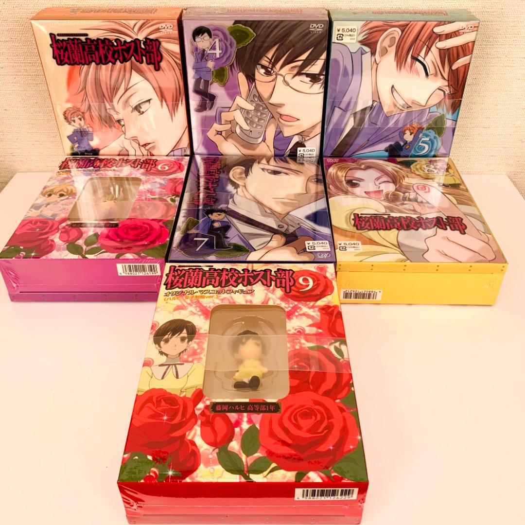 桜蘭高校ホスト部　DVD　初回限定　フィギュア付　全巻
