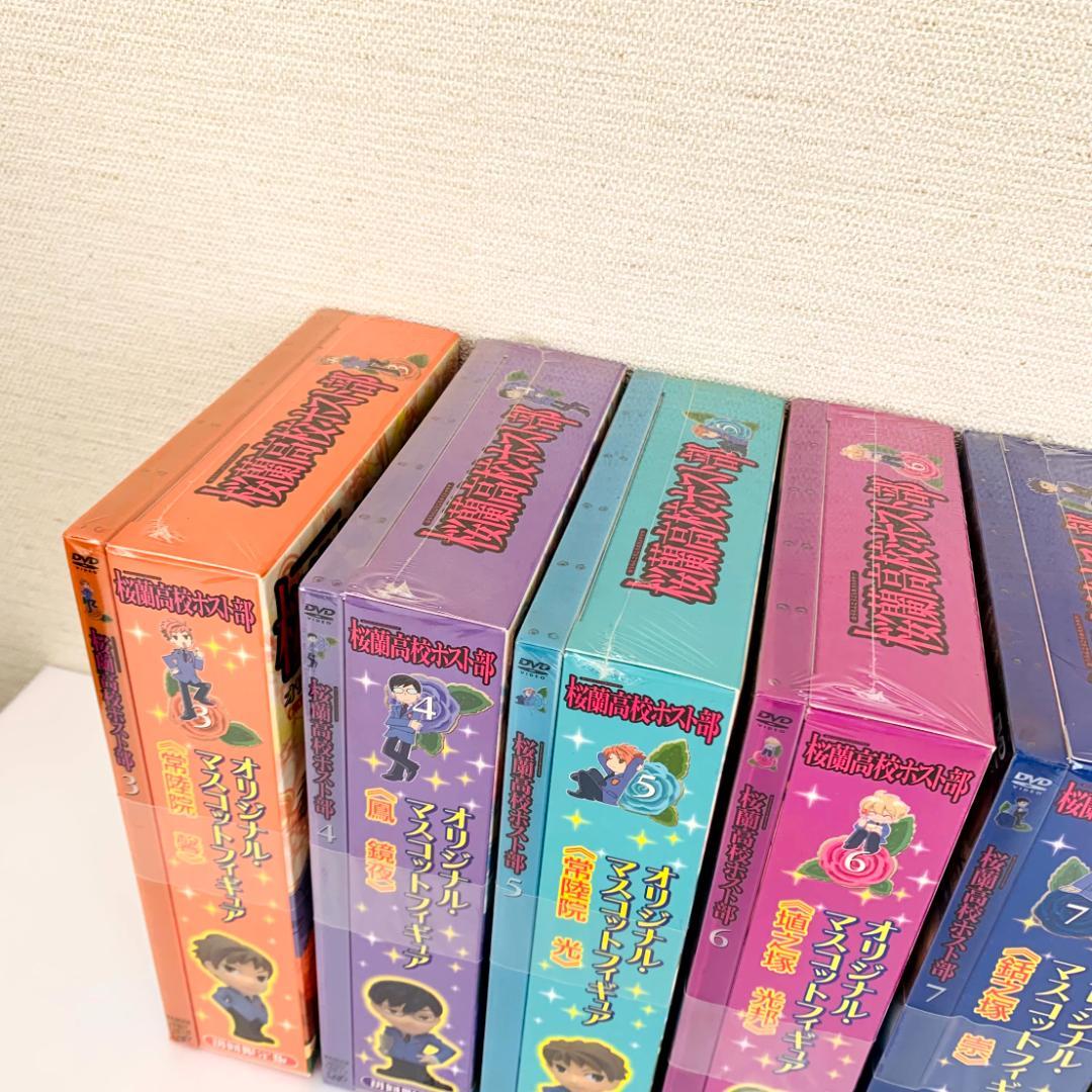 桜蘭高校ホスト部　DVD　初回限定　フィギュア付　全巻