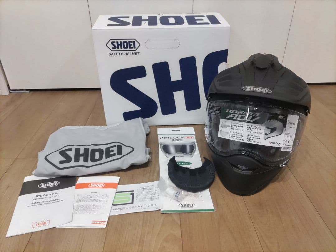 SHOEI HORNET ADV Mサイズ　美品　マットブラック