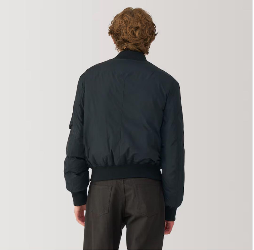 MUJILabo ＭＡ－１ダウンブルゾン 紳士XL 黒