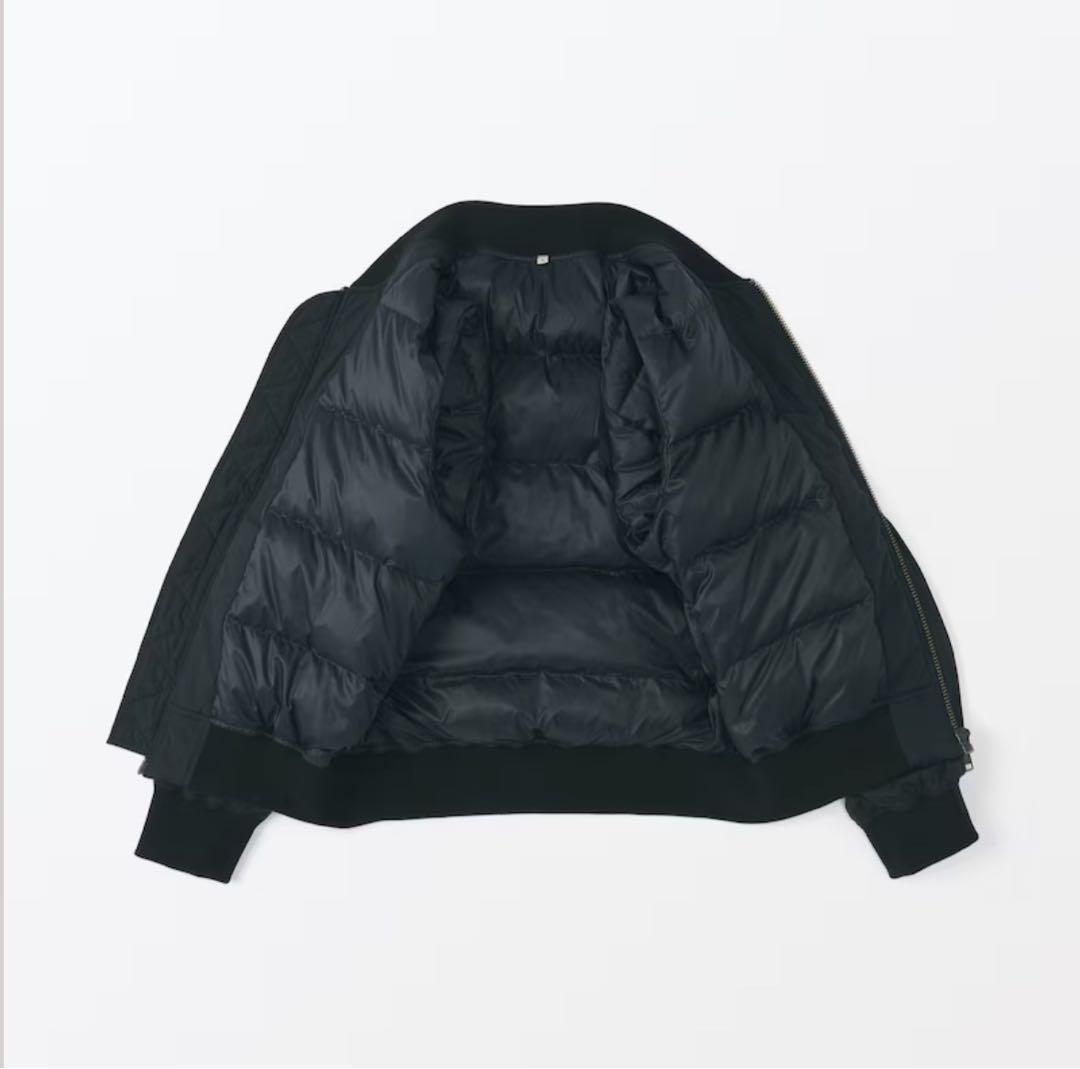 MUJILabo ＭＡ－１ダウンブルゾン 紳士XL 黒