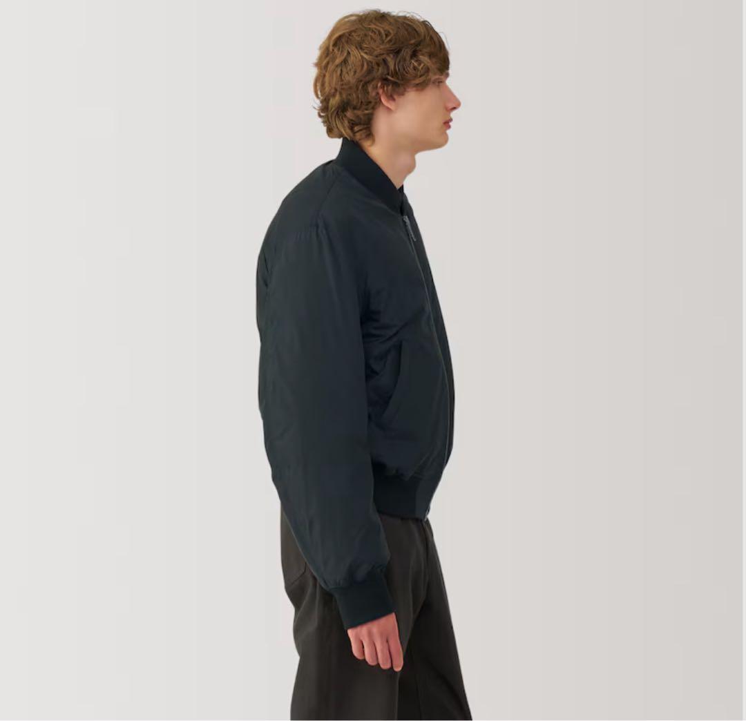 MUJILabo ＭＡ－１ダウンブルゾン 紳士XL 黒