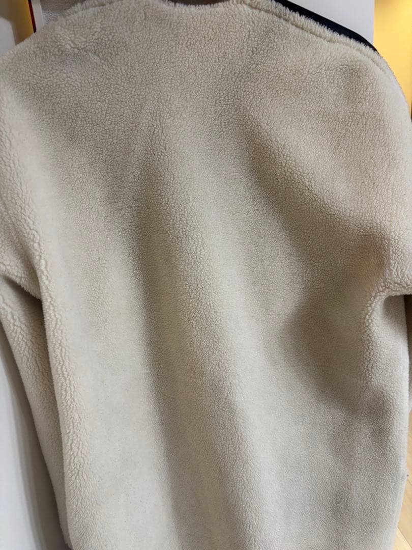 allureville アルアバイル　リバーシブルノーカラーボアコート