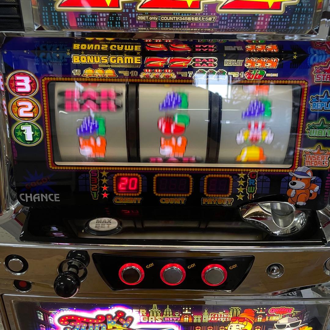 ファンキージャグラー Funky JUGGLER パチスロ実機 不要機