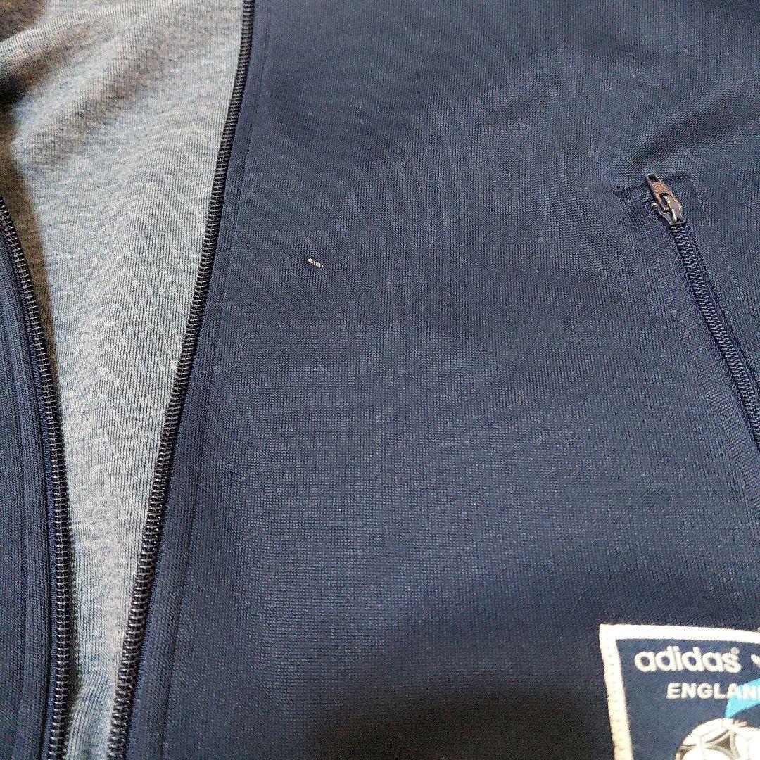 【激レア・良品】アディダス adidas トラックジャケット ジャージ ネイビー